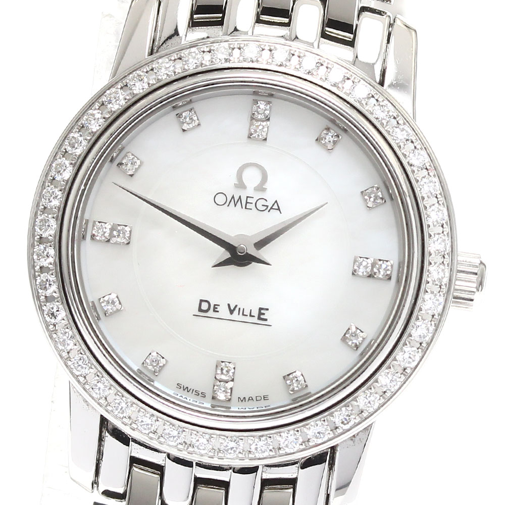 楽天市場】OMEGA オメガ デ ビル プレステージ ダイヤベゼル