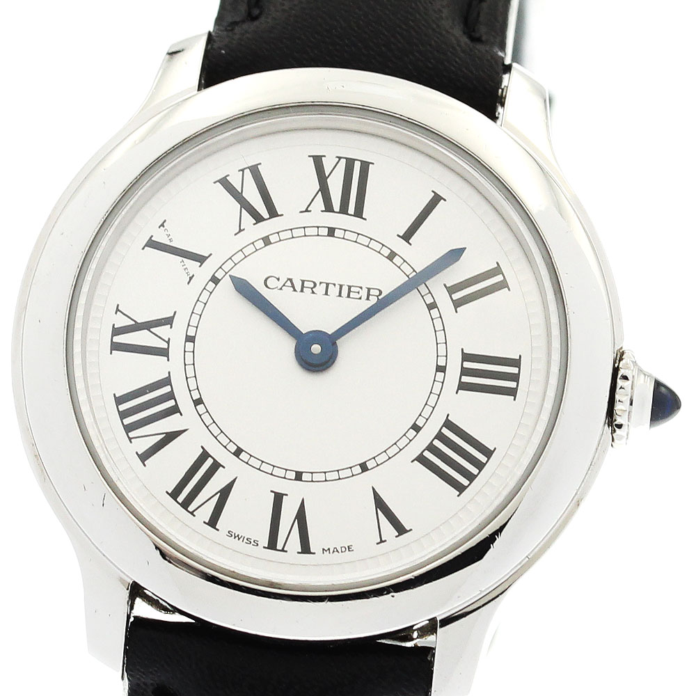 楽天市場】カルティエ【CARTIER】マスト ロンド ヴェルメイユGPレザー