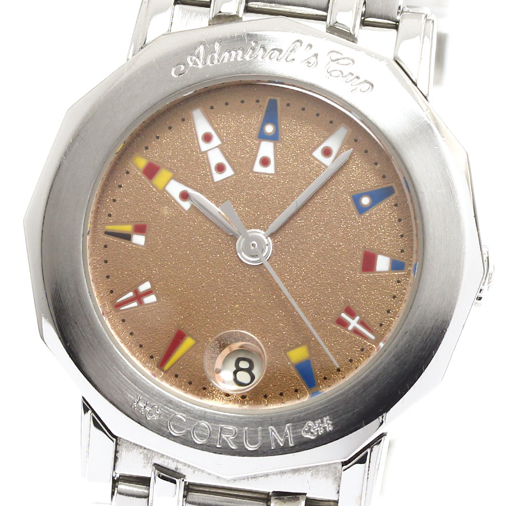 訳あり コルム アドミラルズカップ 39.610.30V50B レディース腕時計 CORUM 【CORUM】コルム アドミラルズカップ デイト 39.610.30V50