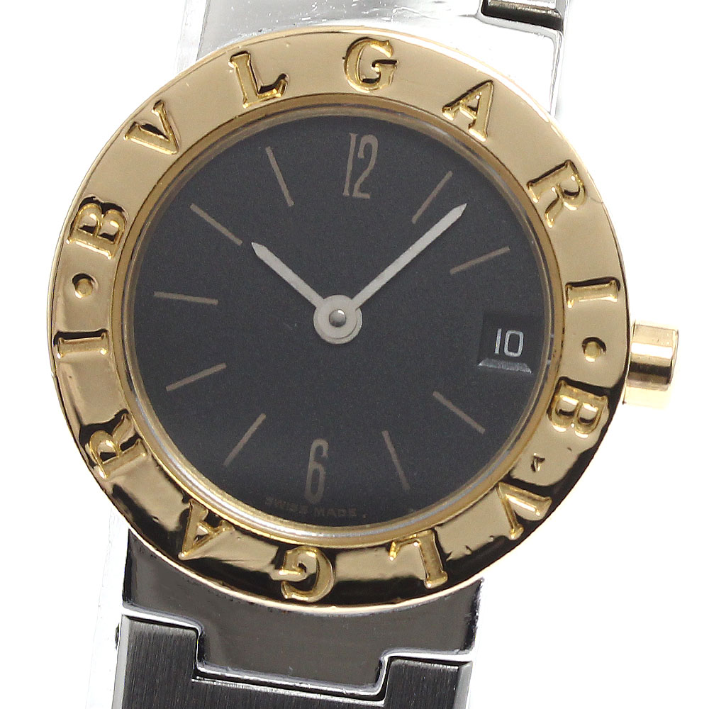 ブルガリ BVLGARI BB23SGD ブルガリブルガリ デイト クォーツ レディース _893860【ev10】【中古】|CLOSER