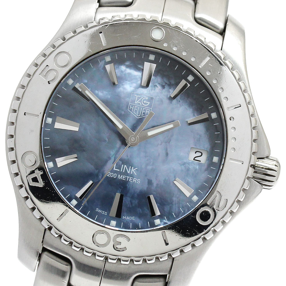 TAGHEUERタグホイヤー リンク デイト WT5111 自動巻き メンズ中古 楽天市場】【TAG HEUER】タグホイヤー リンク デイト WT5111 自動巻き
