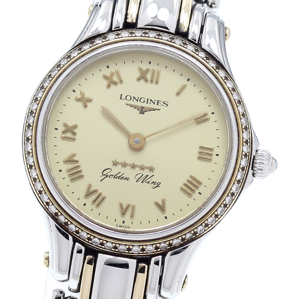 楽天市場】LONGINES ロンジン ゴールデンウィング クロノグラフ