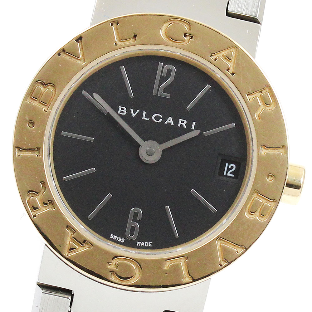 ブルガリ BVLGARI BB23SGD ブルガリブルガリ デイト クォーツ レディース _900109【ev15】【中古】|CLOSER