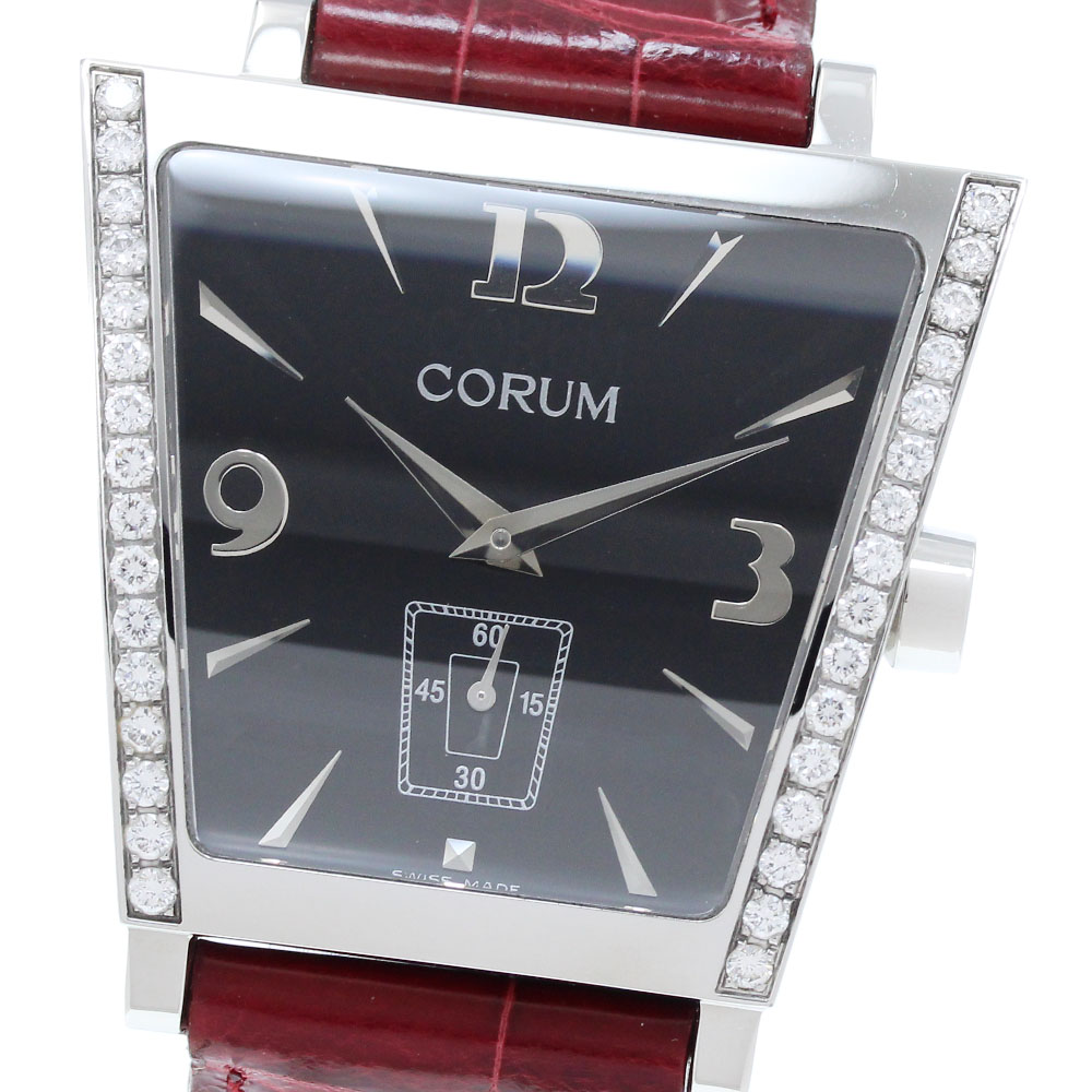 楽天市場】コルム CORUM モンセルヴァン 3Pダイヤ 手巻き メンズ