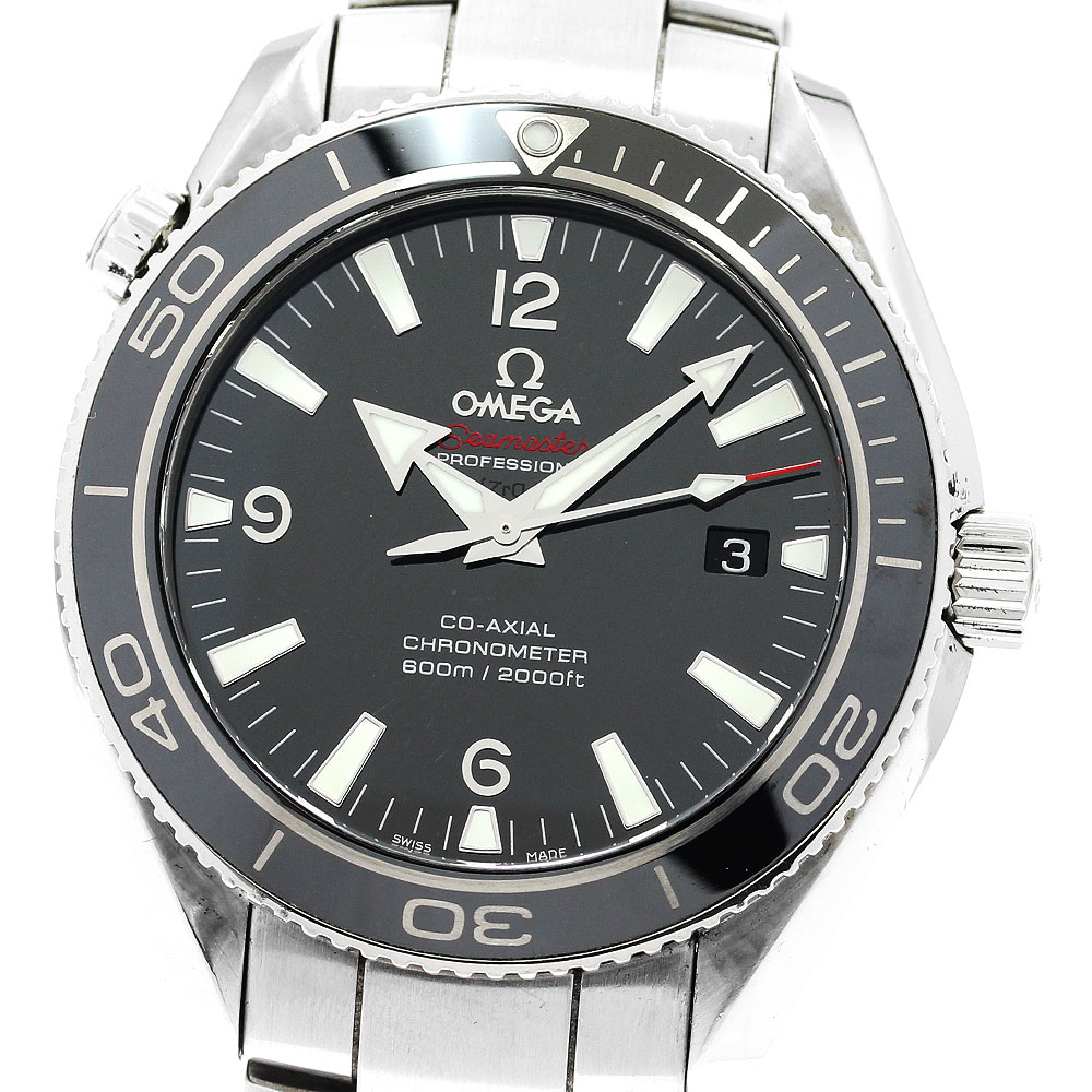 オメガ OMEGA 222.30.42.20.01.001 シーマスター プラネットオーシャン デイト 自動巻き メンズ _893536【中古】 789,800円
