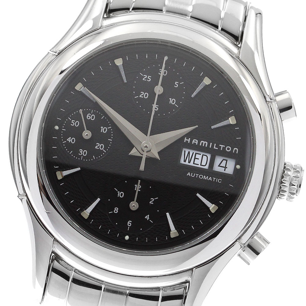 ハミルトン HAMILTON 021530 ジャズマスター クロノグラフ デイデイト 自動巻き メンズ 良品 _898212【中古】