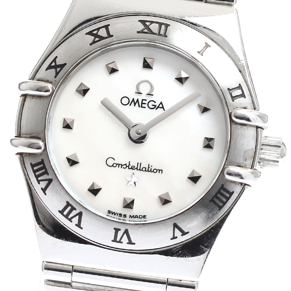 ゼロ OMEGA 1561.71 コンステレーション ミニ マイチョイス 石英 レディース _888378【中古】