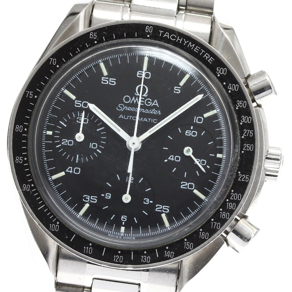 オメガ OMEGA 3510.50 スピードマスター クロノグラフ 自動巻き メンズ 保証書付き_893117【中古】