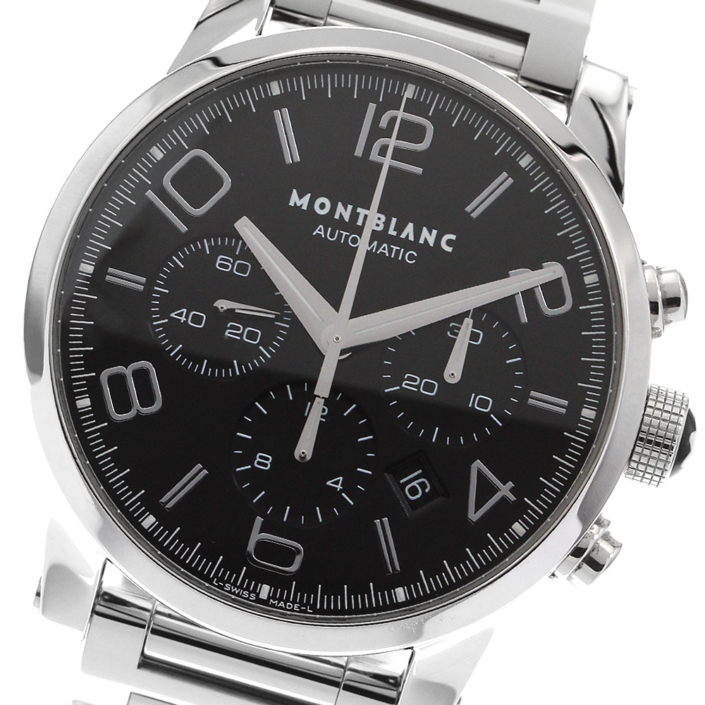 楽天市場】MONTBLANC モンブラン タイムウォーカー クロノグラフ 7141
