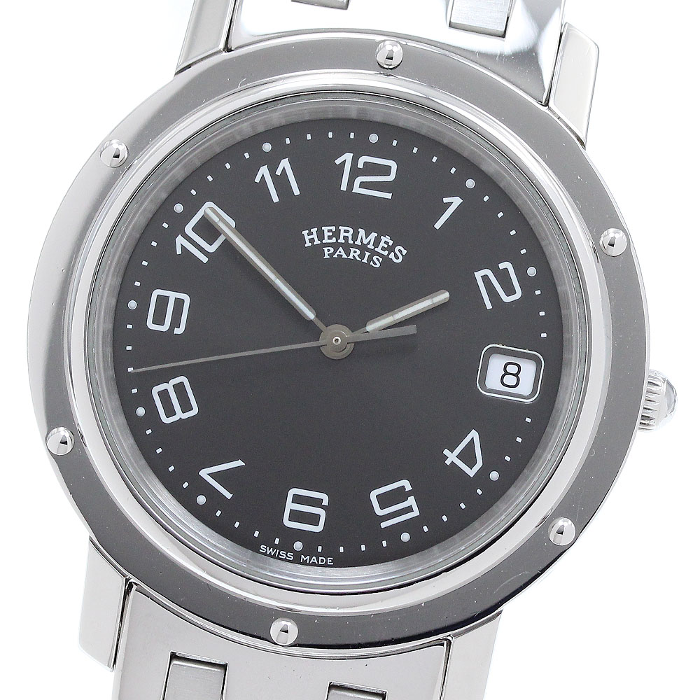 エルメス 腕時計 クリッパー CL 6.710 クォーツ 電池交換済み メンズ エルメス 腕時計 クリッパー CL 6.710 クォーツ 電池交換済み メンズ