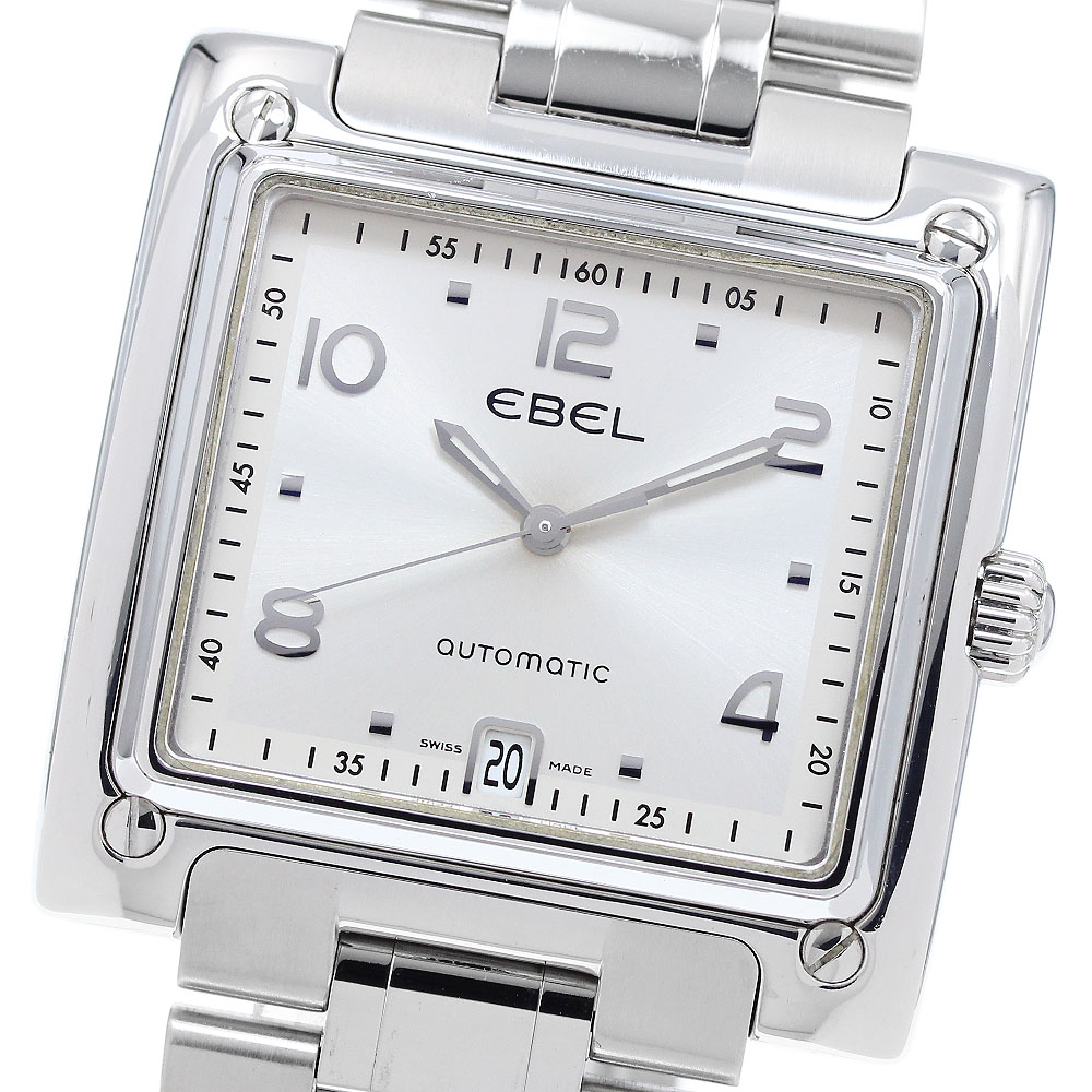 エベル EBEL E9120143 ラ・カレ デイト 自動巻き メンズ 良品 _904628【ev10】【中古】