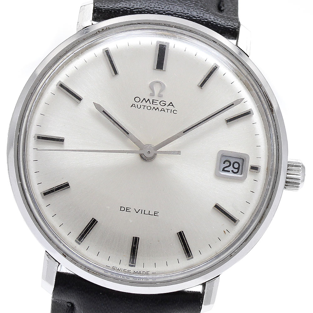 【1円スタート】【訳あり品】OMEGA オメガ TOOL106 デビル SS シルバー文字盤 自動巻き メンズ腕時計 200635 OH 外装 仕上げ 済 オメガ OMEGA デビル TOOL 106 自動巻き