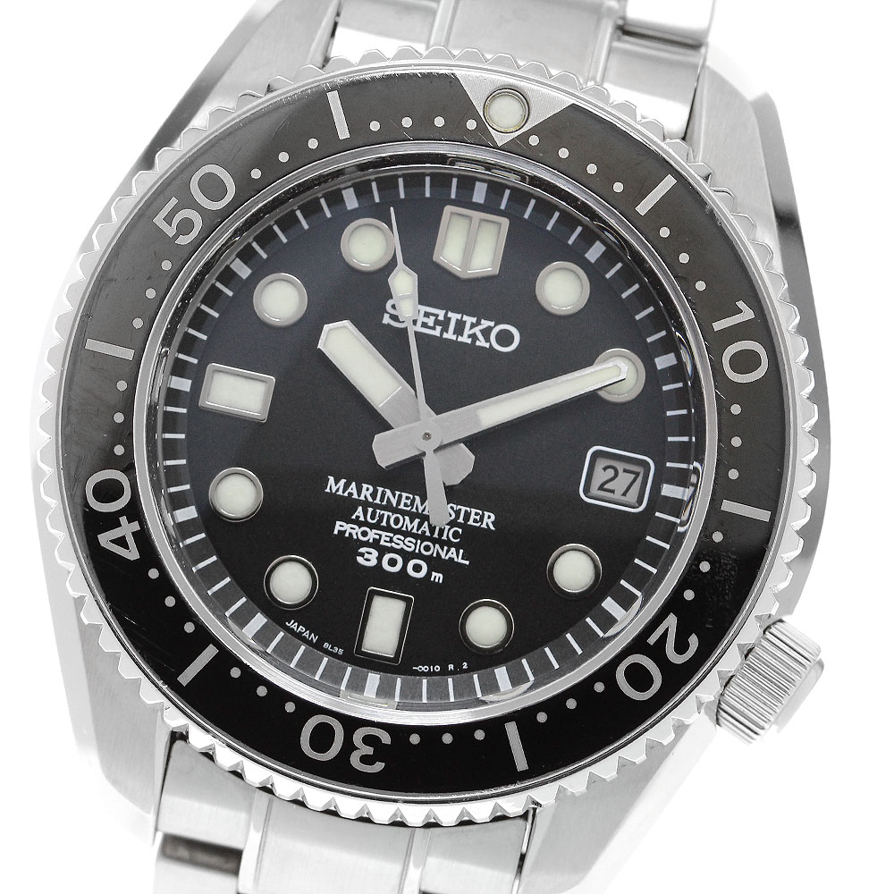 セイコー SEIKO SBDX017/8L35-00K0 プロスペックス マリーンマスター デイト 自動小銃一巻き メンズ 御墨付き付き添い人_906858【電子ボルト15】【中古】