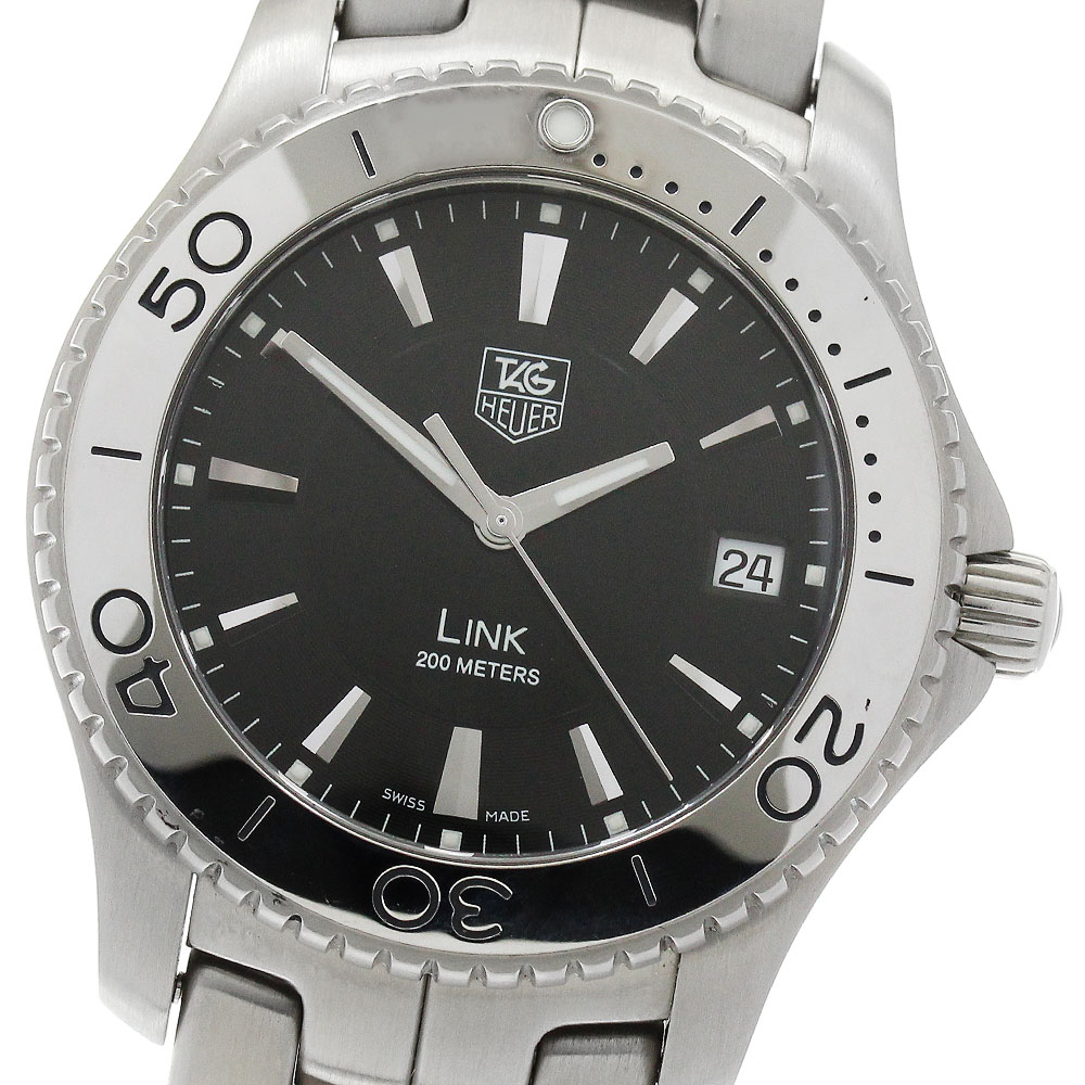 TAG HEUER タグホイヤー LINK リンク デイト クォーツ 腕時計 楽天市場】☆良品【TAG HEUER】タグホイヤー リンク デイト WJ1111-0