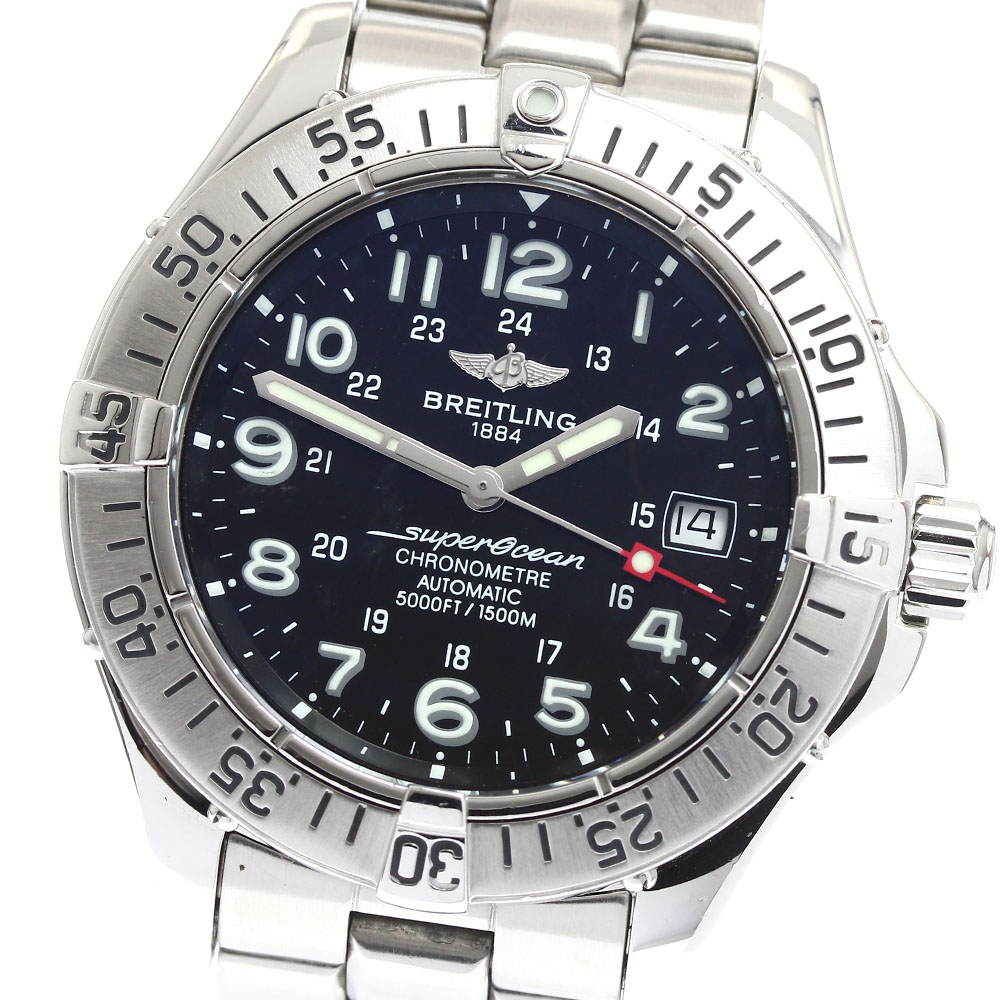 ブライトリング スーパーオーシャン A17345 Breitling OH 中古)BREITLING ブライトリング スーパーオーシャン