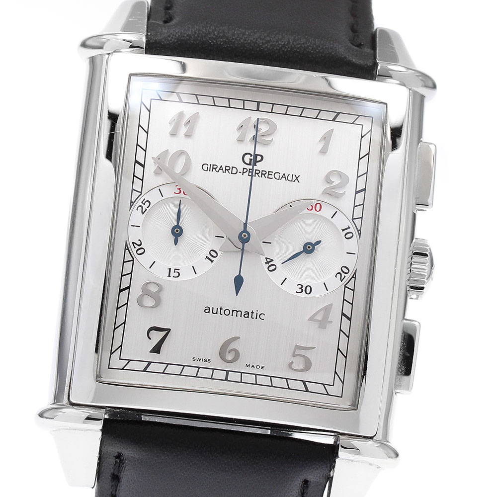 ジラール・ペルゴ GIRARD PERREGAUX 25883 ヴィンテージ1945 XXL クロノグラフ 自動巻き メンズ 箱付き_906502【中古】
