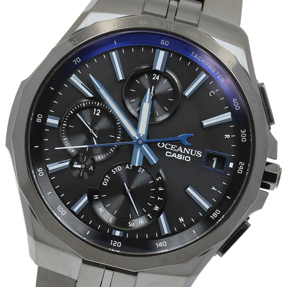 楽天市場】美品 CASIO OCEANUS オシアナス カシャロ チタン 電波