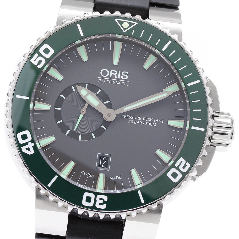 楽天市場】ORIS オリス レギュレーター クラシック デイト 7473 裏スケ