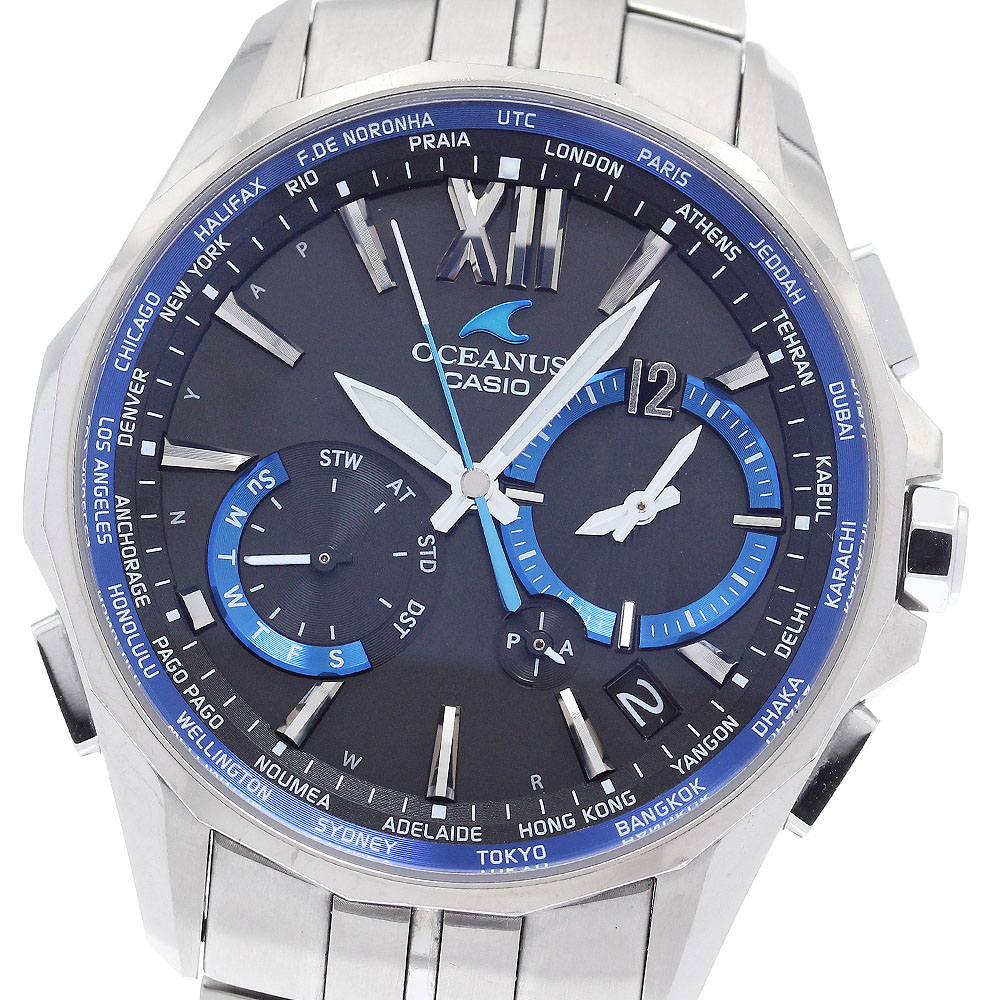 CASIO　オシアナス マンタ　OCW-S2400-1AJF オシアナス マンタ[OCW-S2400-1AJF] Oceanus Manta | カシオ