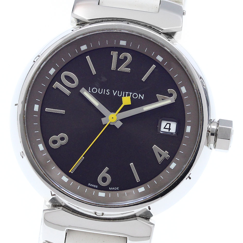 楽天市場】電池交換済 LOUIS VUITTON ルイヴィトン タンブール Q1211