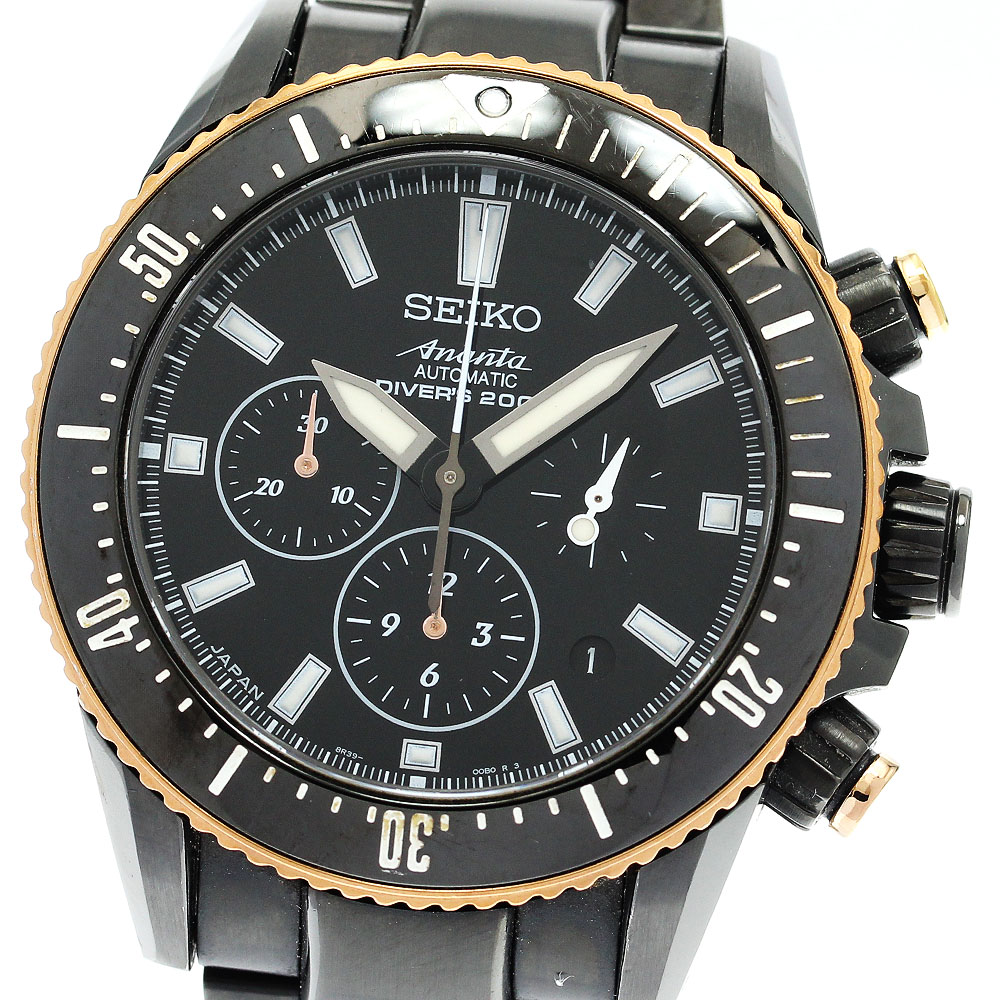 セイコー SEIKO SAEK015/8R39-00B0 ブライツ アナンタ ダイバーズ 築き上げる130周年不死化 現実制限事項700本 自動小銃一巻き メンズ 御墨付き付き添い人_899535【中古】