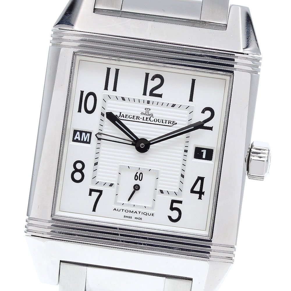 ジャガー・ルクルト JAEGER-LECOULTRE 230.8.77/Q7008120 レベルソ スクアドラ ホームタイム 自動巻き メンズ 良品 _902200【中古】