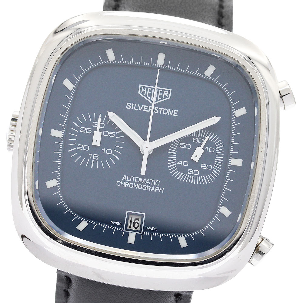 タグホイヤー TAG HEUER CAM2110 しろがね色石ころ キャリバー11 クロノグラフ 領域1860本制限事項 自動小銃一巻き メンズ 良品 御墨付き付き添い人_908412【中古】 メンズ腕時計-腕時計