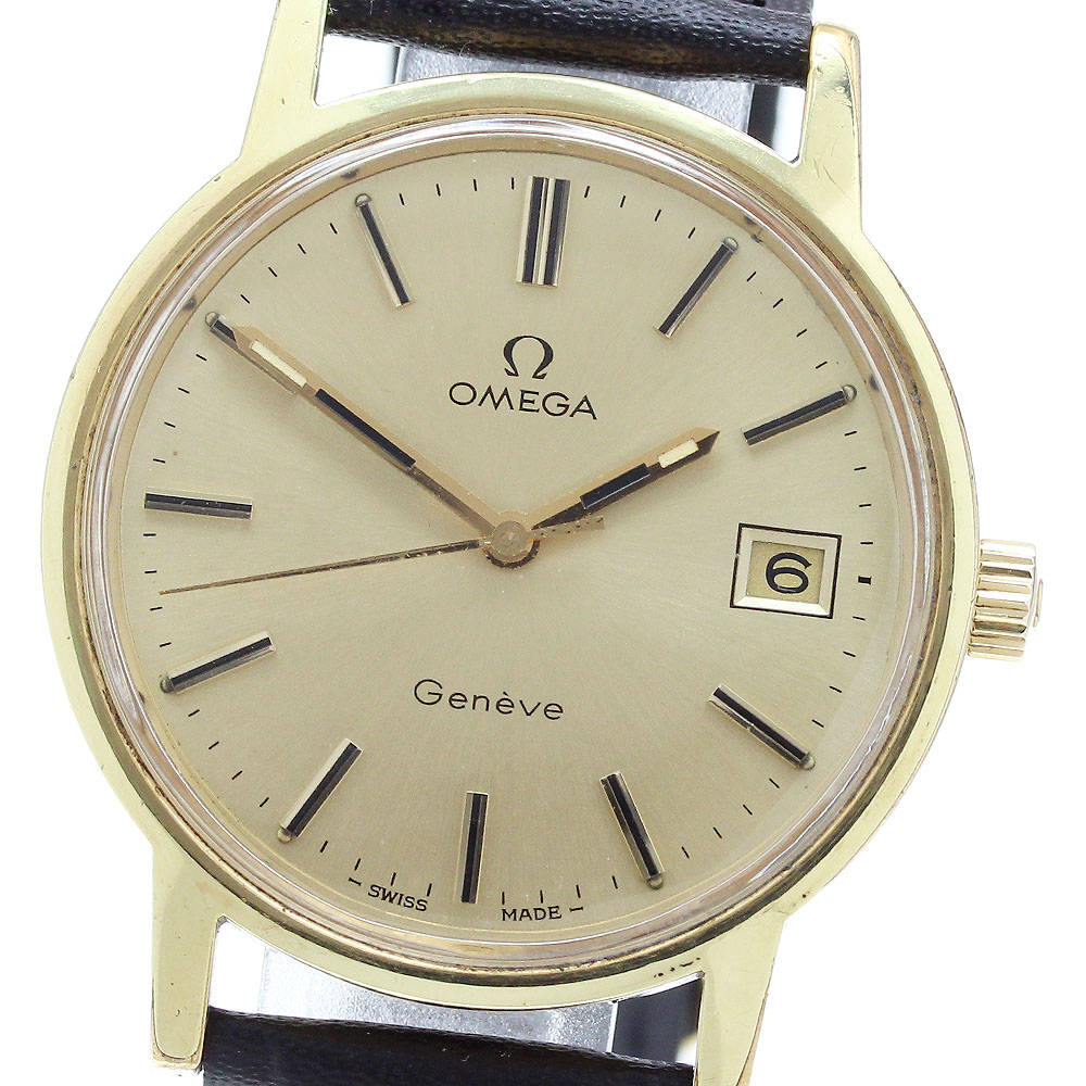 【ジャンク】OMEGA Geneve　オメガ ジュネーブ　デイト 自動巻き OMEGA オメガ ジュネーブ デイト 自動巻き|前橋市荒牧町の買取