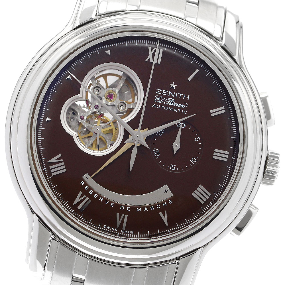 楽天市場】ZENITH ゼニス エルプリメロ クロノマスター オープン
