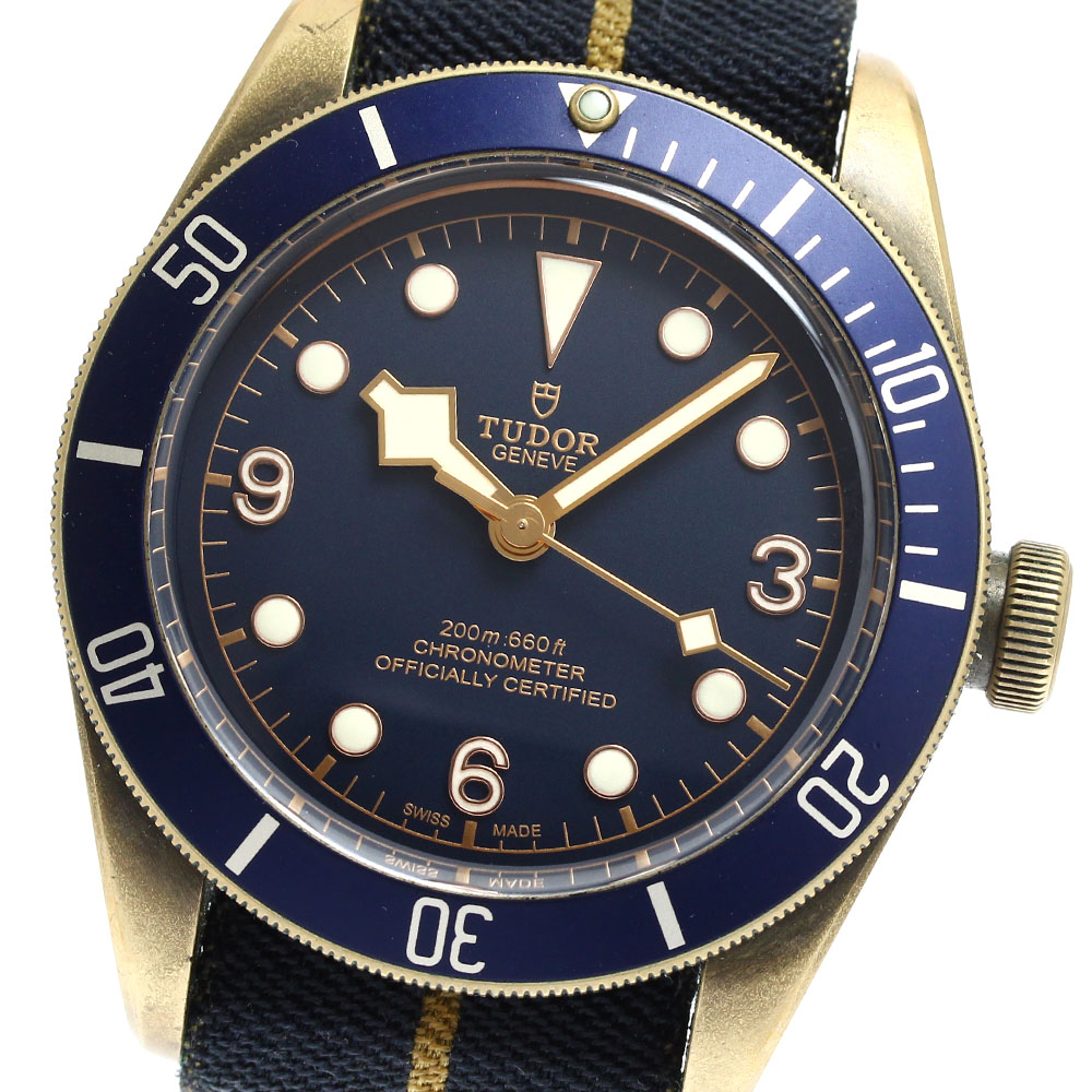 チュードル TUDOR 79250BB ヘリテージ ブラックベイ ブロンズ ブッヘラー限定 自動巻き メンズ _909600【中古】