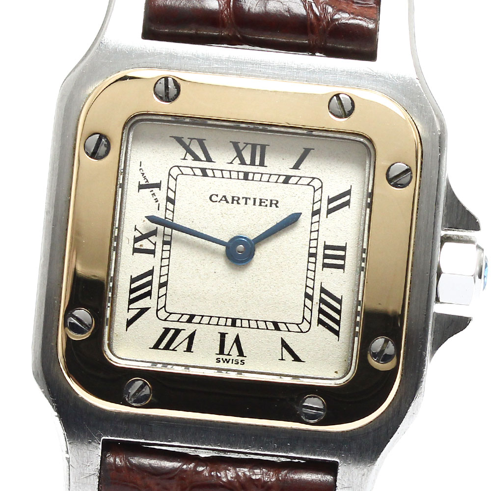 ◉9/19まで販売◉カルティエ Cartier レディース サントスガルベ SM カルティエ Santos Galbee サントスガルベ SM [クォーツ cal.157