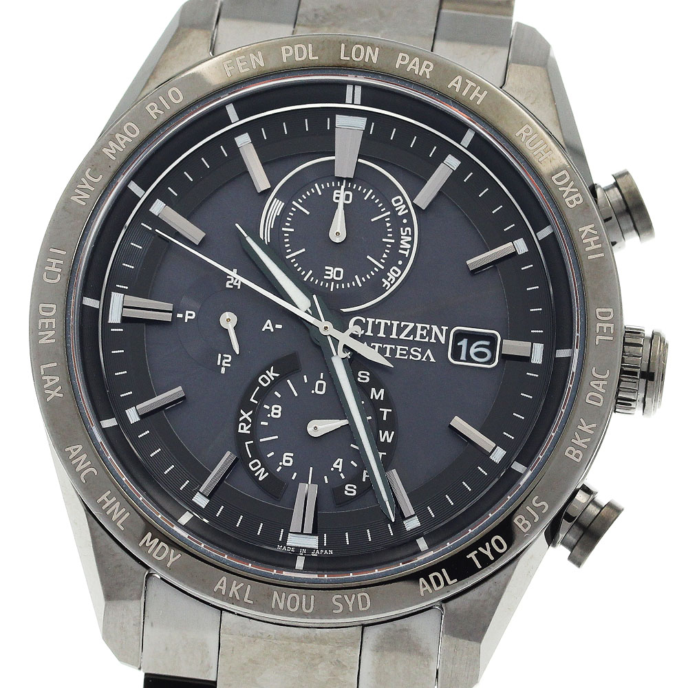 楽天市場】シチズン CITIZEN AT9095-68E/H820-T025145 アテッサ