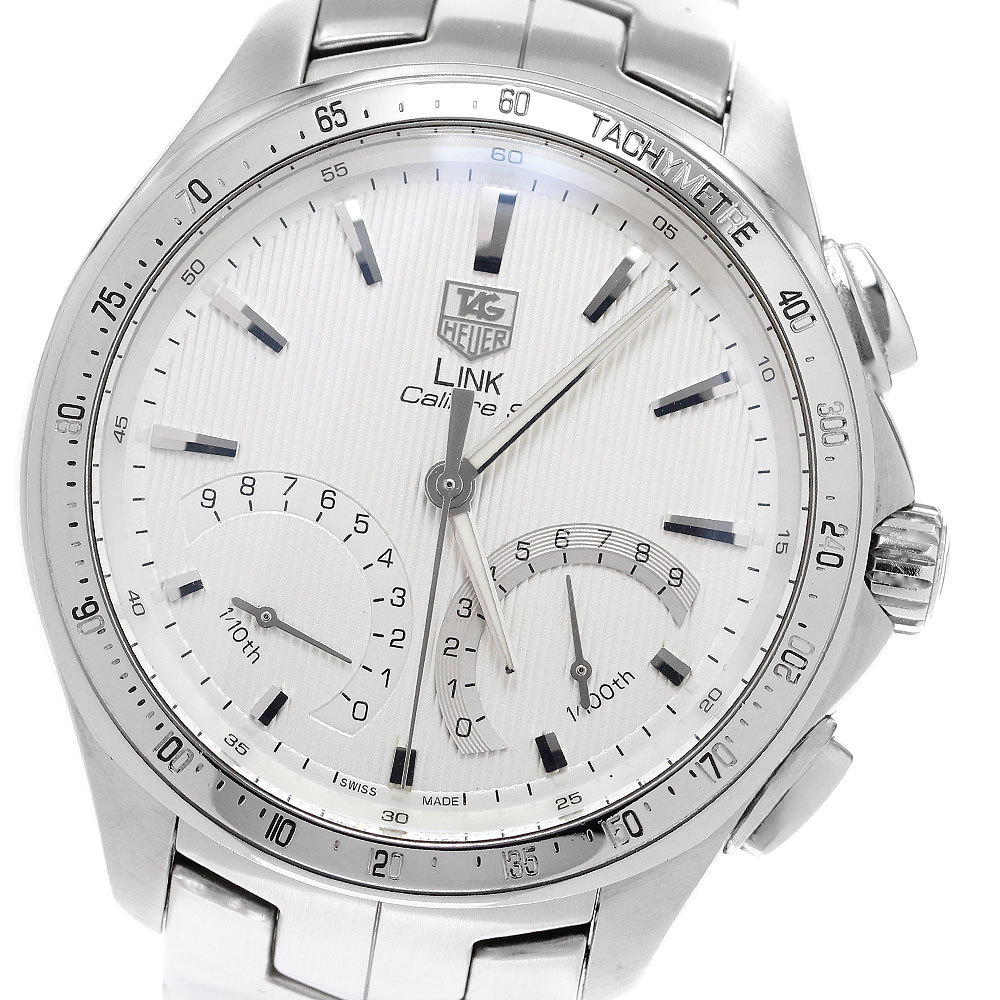 タグホイヤー TAG HEUER CAT7011 繋がり キャリバーS クロノグラフ 石英 メンズ 良品 御墨付き付き添い人_907279【中古】