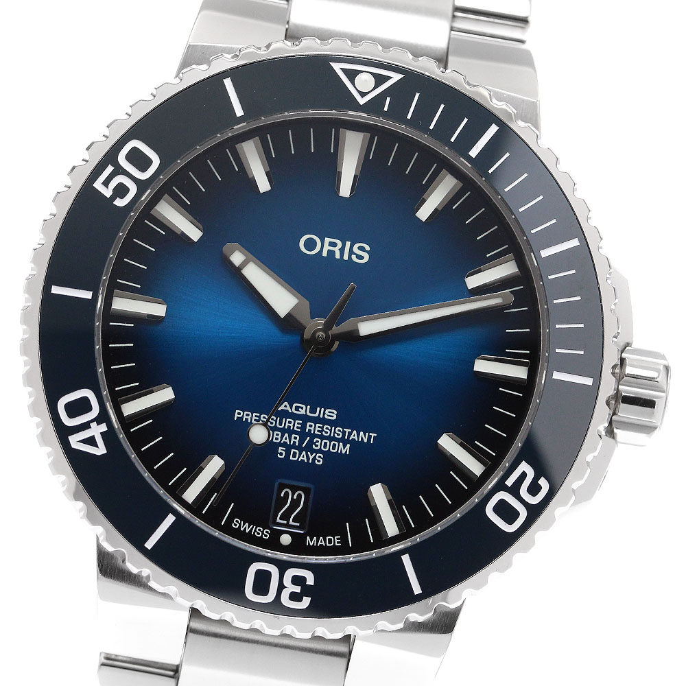 オリス　アクイスデート アクイス デイト[733 7766 4135-07 8 22 05PEB] Aquis Date