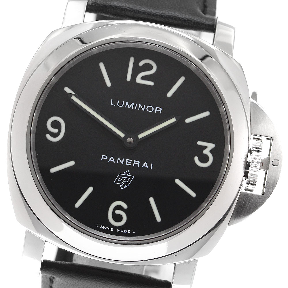 パネライ PANERAI PAM00000 ルミノール ベース ロゴ 手巻き メンズ 保証書付き_909578【中古】