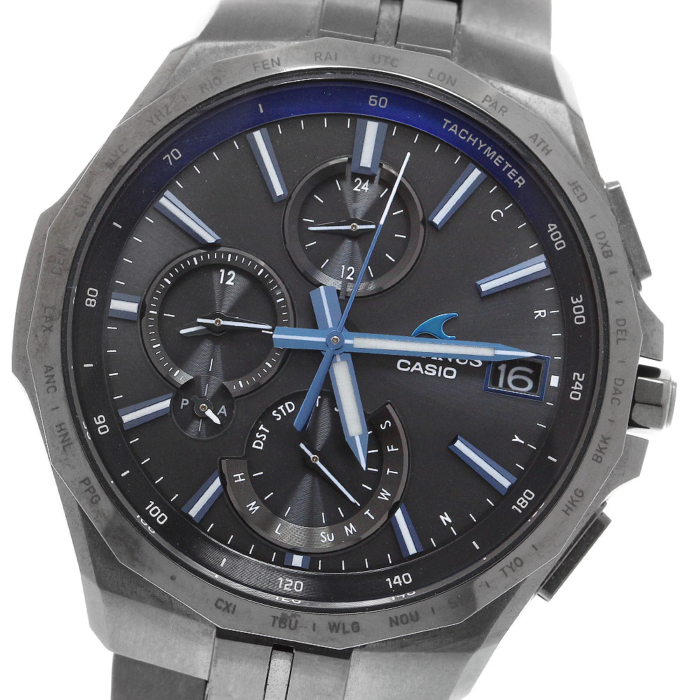 楽天市場】美品 CASIO OCEANUS オシアナス カシャロ チタン 電波