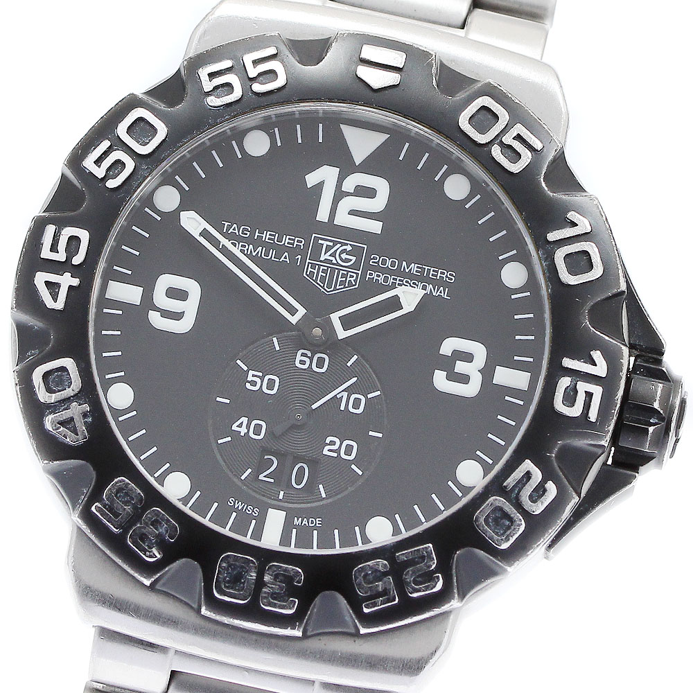 タグホイヤー TAG HEUER WAH1010 フォーミュラ1 グランドデイト スモールセコンド クォーツ メンズ _907062【中古】