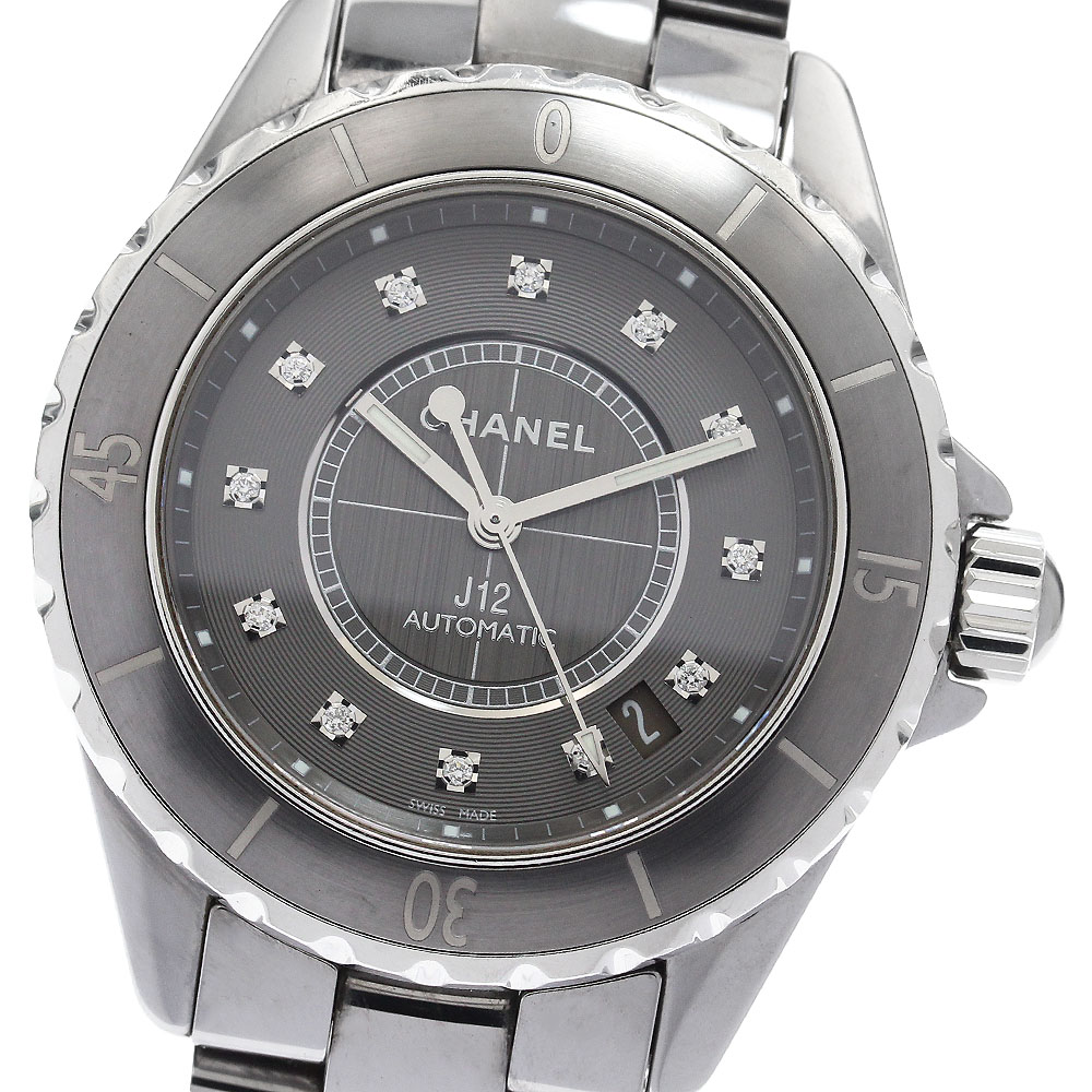 楽天市場】シャネル CHANEL H2978 J12 クロマティック デイト クォーツ