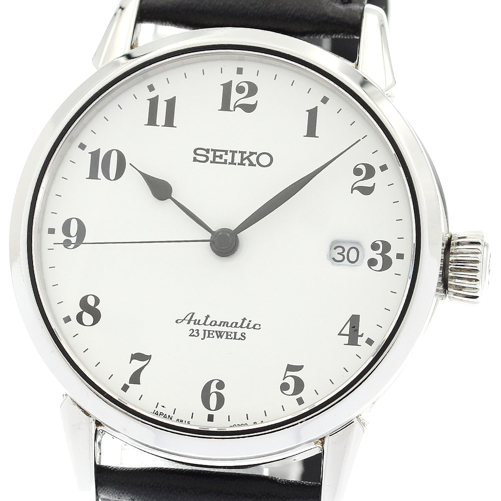 楽天市場】☆良品【SEIKO】セイコー プレサージュ デイト 6R15