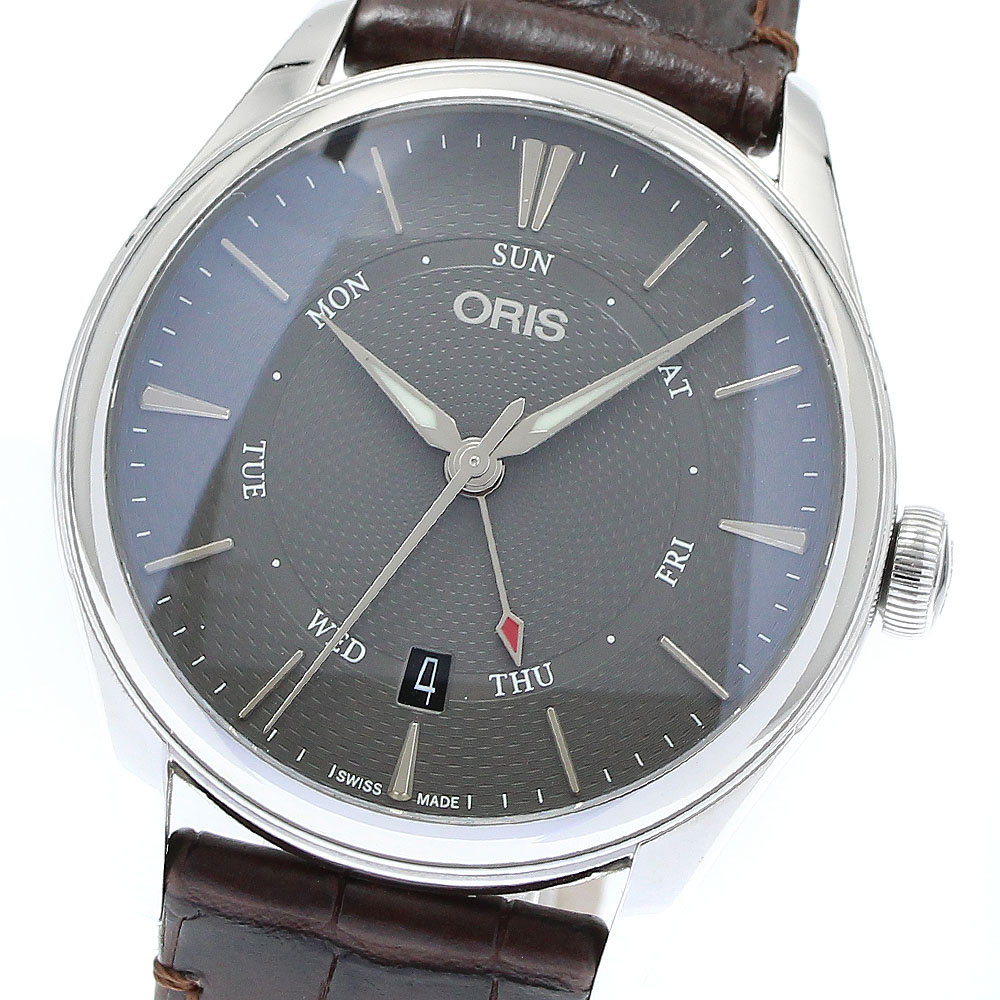 オリス　マイルズ　レクタンギュラー　デイデイト 楽天市場】オリス ORIS 7538 マイルス レクタンギュラー デイデイト