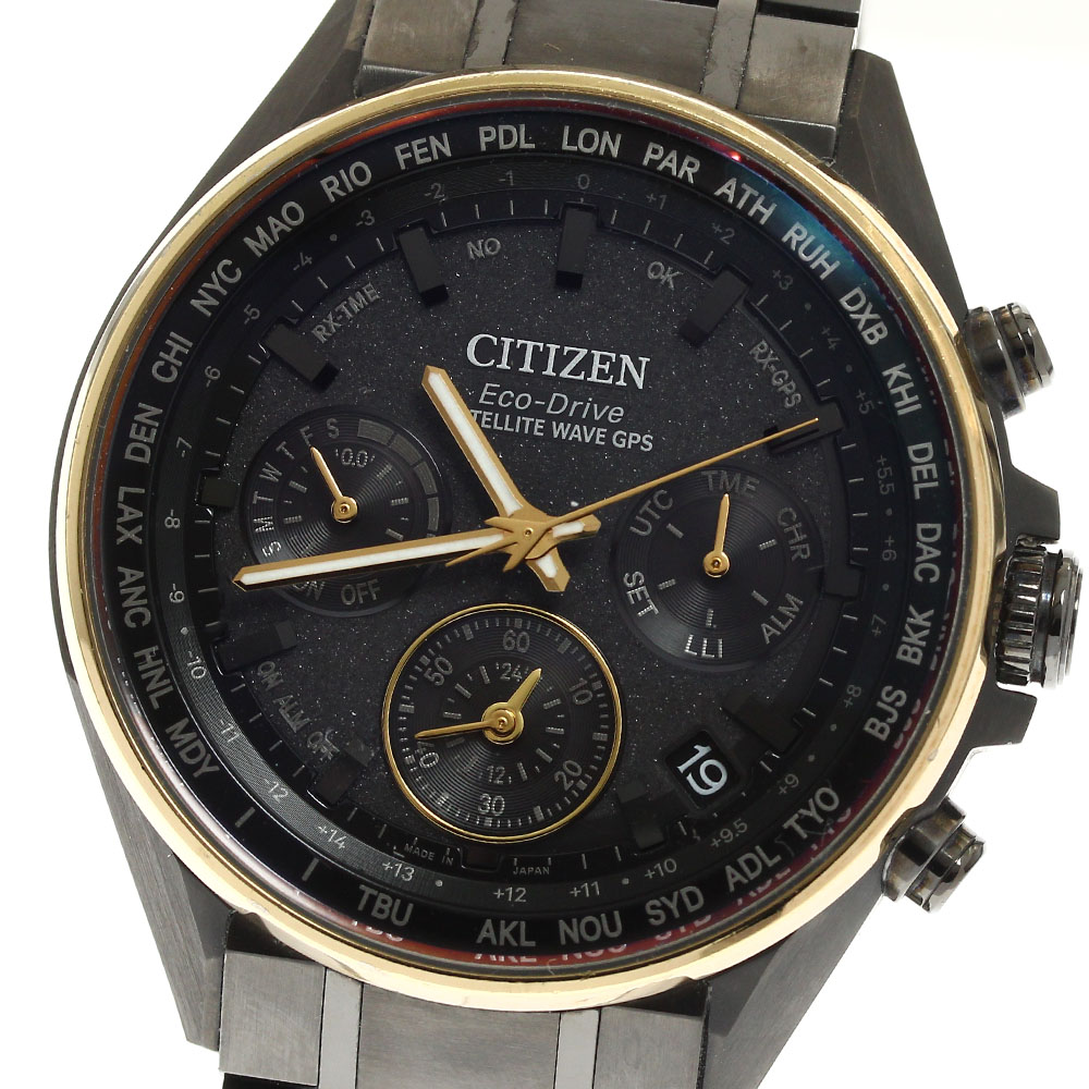 シチズン CITIZEN CC4004-58F/F950-T024548 アテッサ 100周年記念限定モデル エコドライブ ソーラー電波 メンズ 箱・保証書付き_910862【中古】|CLOSER