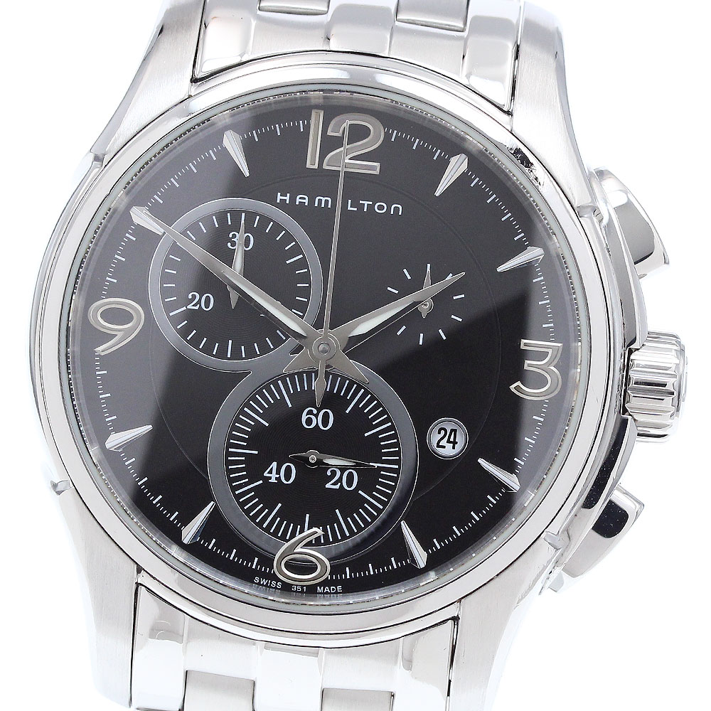 楽天市場】☆箱付き【HAMILTON】ハミルトン ジャズマスター クロノ