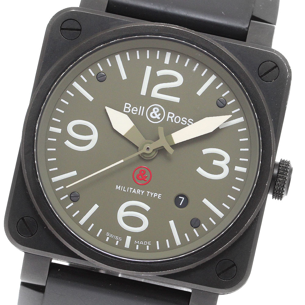 楽天市場】【Bell＆Ross】ベル＆ロス タイプデミナー デイト DEMINEUR