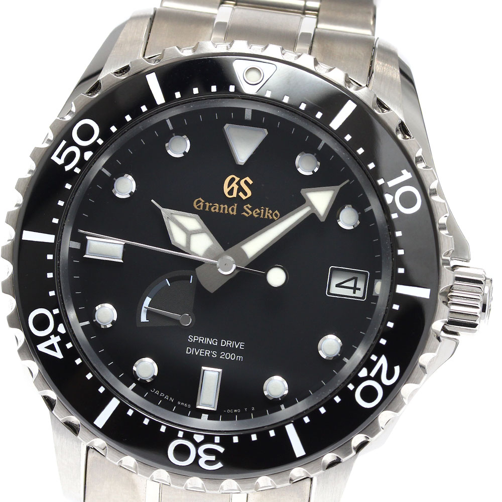セイコー SEIKO SBGA463/9R65-0EE0 グランドセイコー ダイバーズウォッチ スプリングドライブ メンズ 良品 箱・保証書付き_910832【中古】