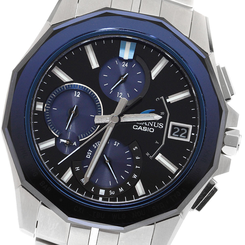 カシオ　オシアナス　OCW-600 楽天市場】【CASIO】カシオ オシアナス OCW-600 ソーラー電波