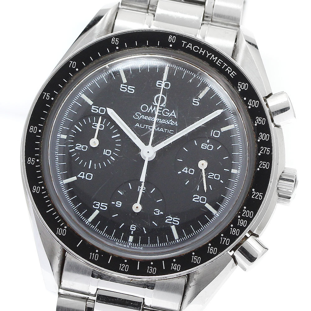 オメガ OMEGA 3510.50 スピードマスター クロノグラフ 自動巻き メンズ 保証書付き_842158【中古】