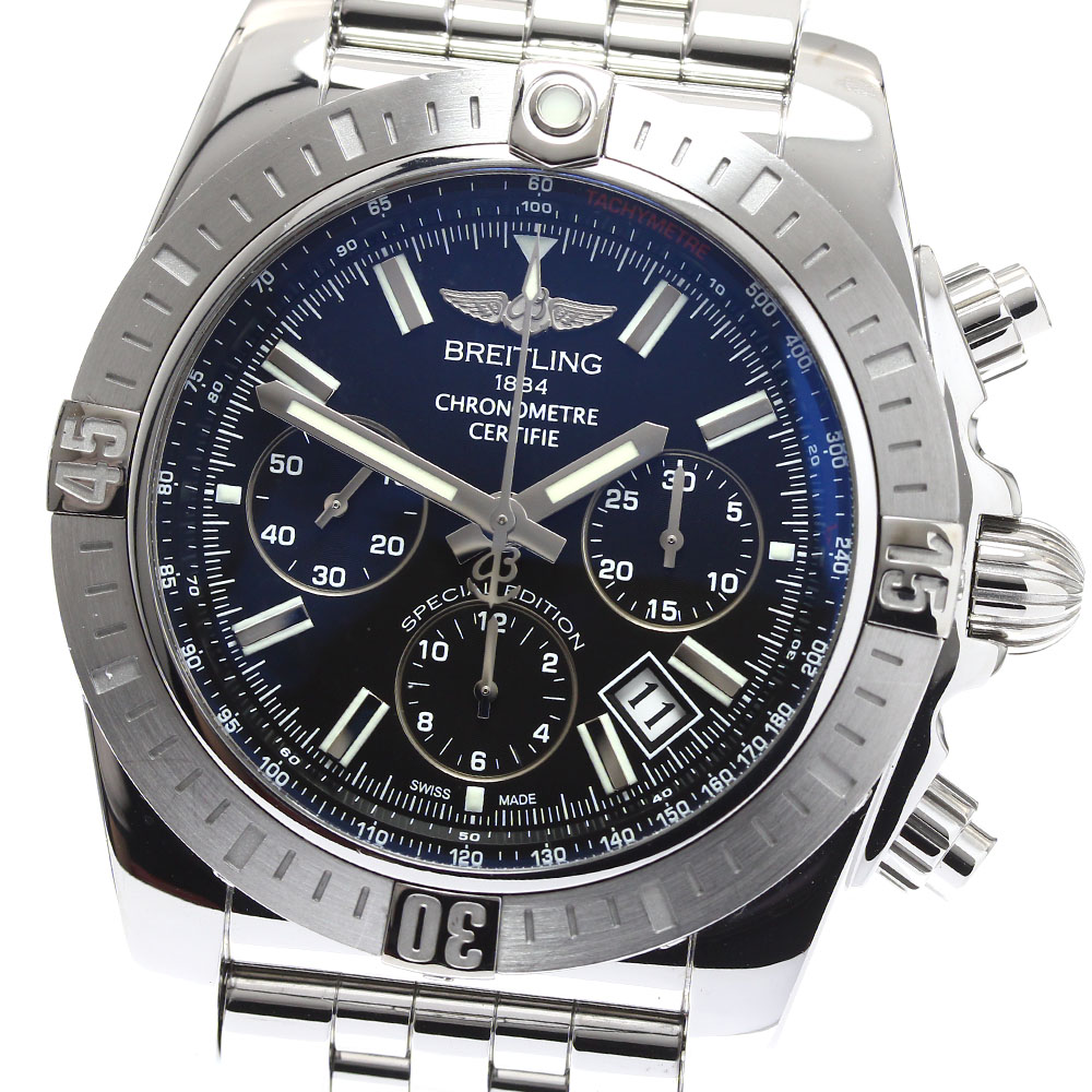 ブライトリング BREITLING AB0115 クロノマット 44 日本限定 自動巻き メンズ 美品 箱・保証書付き_910506【中古】