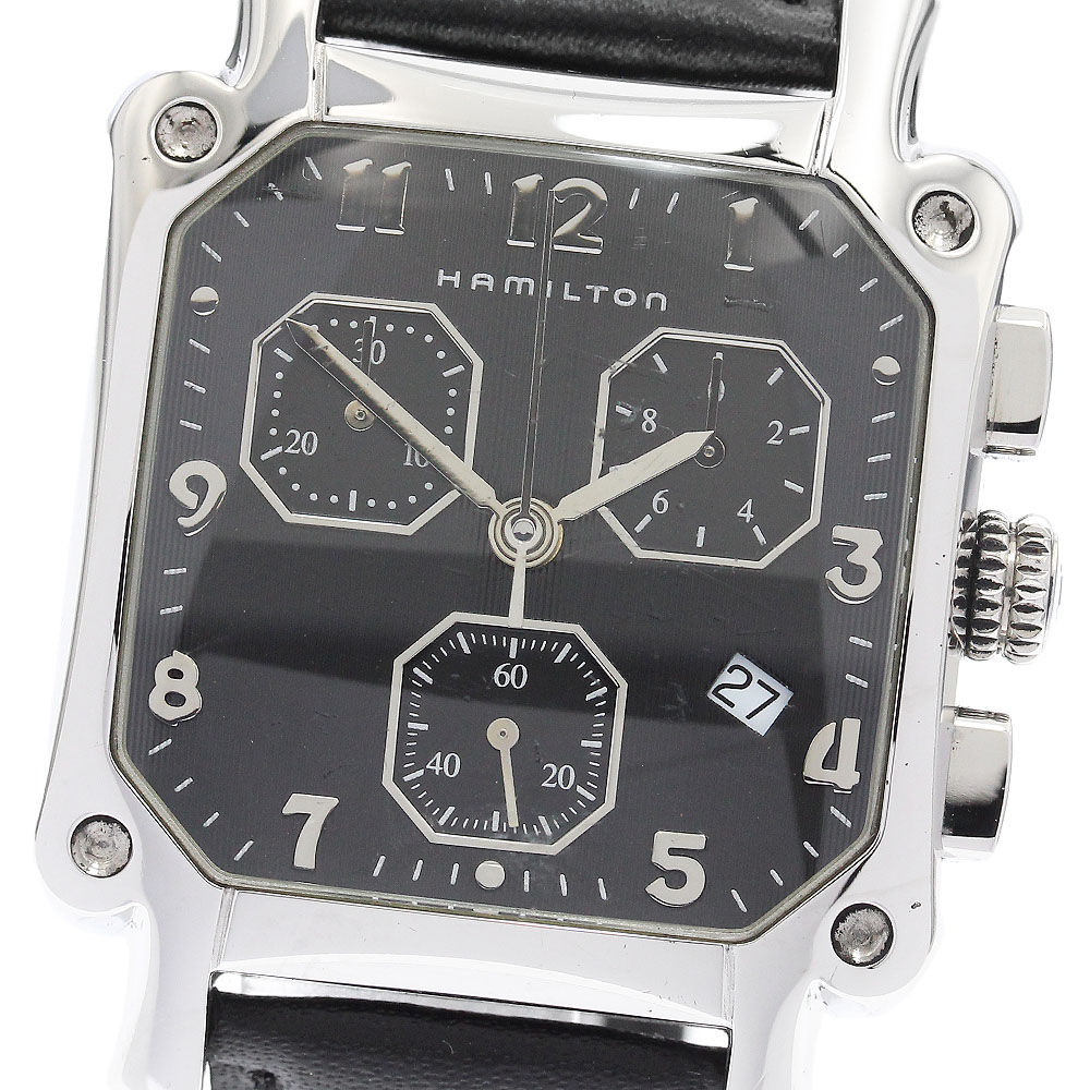 楽天市場】☆良品☆箱保付き【HAMILTON】ハミルトン レイルロード