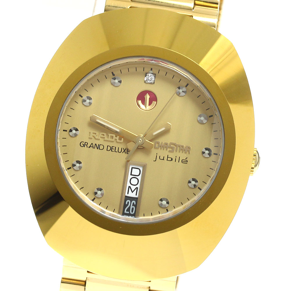 楽天市場】【RADO】ラドー ダイヤスター デイデイト 11Pダイヤ