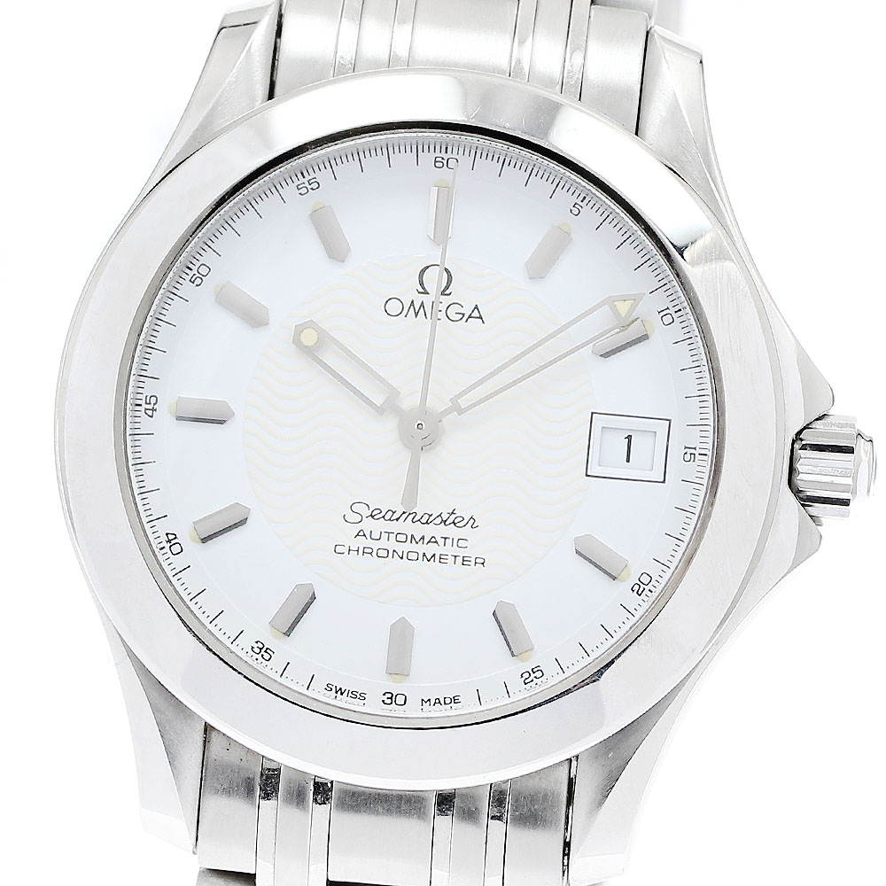 ベルト訳あり オメガ OMEGA 2501.21 シーマスター120 デイト 自動巻き メンズ _912255【中古】
